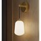 Afx Olivia 14in LED Sconce - Light Antique Brass OLIS0514LAJUDLB - alternate 2