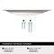 Amerock Current 5-1/16 inch (128mm) Center-to-Center Polished Chrome Cabinet Pull, 10PK 10VMP3721226 - alternate 3