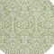 Homeroots 8' Green And Ivory Round Damask Washable Indoor Outdoor Area Rug 595141 - alternate 2