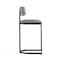 Manhattan Comfort Juno Metal Barstool in Taupe BS1641-2 - alternate 5