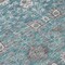 Homeroots 3' X 5' Teal Blue Gray And Charcoal Floral Washable Indoor Outdoor Area Rug 605437 - alternate 4