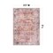 World Rug Gallery Vintage Bordered Machine Washable Non Slip Area Rug 3 ft 3 in x 5 Red 6027RED3X5 - alternate 3