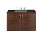 James Martin Vanities Amberly 36" Single Vanity, Mid-Century Walnut, w/ 3 CM Phantome Eclos Top 670-V36-WLT-3PHT - alternate 5