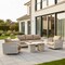 Leisuremod Arvin 4-Pc Aluminum Patio Set, Sintered Stone Table, Rust-Resistant, 4PK AOCS48-83-33TP - alternate 5