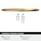 Amerock Arc 5-1/16 inch (128mm) Center-to-Center Champagne Bronze Cabinet Pull, 10PK 10VMP37357CZ - alternate 4