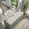 James Martin Vanities Breckenridge 60" Double Vanity, Smokey Celadon, w/ 3 CM Siberian Silestone Top 330-V60D-SC-3SFR - alternate 4