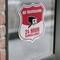 Signmission No Trespassing Shield Sign 24 Hour Surve, 6 inch X 6 inch, Vinyl Decal, 2PK SHI-D-2PACK-6-419 - alternate 3
