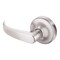 Yale Commercial Pacific Beach Lever Trim Passage Lever Exit Device Aluminum PB448F x 626 - alternate 1
