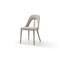 Homeroots Set of Two Gray and Gold Faux Leather and Stainless Steel Dining Side Chairs, 2PK 719103 - alternate 5