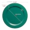 Smarty Had A Party 10.25" Solid Green Holiday Round Disposable Plastic Dinner Plates (120 Plates), 120PK 110GR-CASE - alternate 2