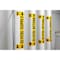 Brady Self-Adhesive Pipe Marker: FIRE PROTECTION, 2.25in H x 14in W Pack of 5 Each, 5PK 103551 - alternate 2