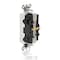 Leviton PlugsandReceptacles, 20A, 125VAC, Wht, Nylon M1636-2SW - alternate 3