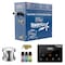 Steamspa Oasis Series 6KW Steam Bath Generator w/ Continuous Steam Plus Handheld Control in Polished Chrome OAW600CH - alternate 1