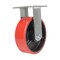 Vestil Polyurethane Rigid Caster 6 In. Diameter x 2 In. Width 1232 Lb. Capacity Red/Black CST-VE-6X2PU-R - alternate 1