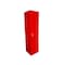Steel Cabinets Usa Utility Storage Cabinet, 72 in H, 18 in W, 18 in D, Red, 4 Shelves FS-18-R - alternate 1