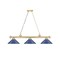 Z-Lite Cordon Heritage Brass 3 Light Billiard 2306-3HBR-MNB - alternate 3