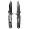 Unilite Heavy Duty Folding Work Knife, High-Carbon 3Cr13 Stainless Steel Clip Point Blade Serrated Edge FK3 - alternate 6