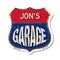 Signmission Jon's Garage, 12 Inch X 12 Inch, Aluminum Metal Sign SHI-A-12-383-JON - alternate 1