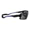 Radians Thraxus Elite, Safety Glasses, IQuity Anti-Fog & Anti-Scratch, Smoke Lens, Blue Frame, Half-Frame TXE2-23ID - alternate 3