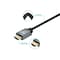 Monoprice 8K Cert Ultra High-Spd Slim HDMI Cable - 8K60, 4K120, 48Gbps, HDR, CL2 Rated, GP, 3ft, BLK 47908 - alternate 2