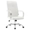 Leisuremod Sonora Modern High-Back Leather Office Chair, White SO19WL - alternate 1