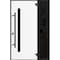 Vdomdoors Front Exterior Prehung Steel Door Ronex0162 Red Oak Sidelight Exterior Window Sidelite Entry Metal RONEX0162EXD-RED-W36+12 X H80-LH-I - alternate 1
