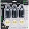Litezall Warm Wht Vintage Style Battery Operated Pull String LED Bulb, 3PK 28103 - alternate 3