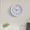 Clockswise White 14-In Analog Clock - Silent, Non-Ticking for Wall Battery-Operated Perfect for Home QI004744.WT.14 - alternate 3