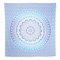 Homeroots 92" X 84" Blue And White Mandala Cotton Hanging Tapestry 397400 - alternate 1