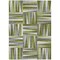 Homeroots 8' X 10' Green Gray And Ivory Geometric Washable Indoor Outdoor Area Rug 598265 - alternate 4