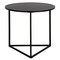 Homeroots 22" Black Steel Round End Table 543823 - alternate 4