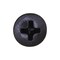 Auveco #10 x 3/4in Phillips Oval Head Tapping Screw - Black Oxide, 100PK 11086 - alternate 2