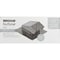 Broan-Nutone 3'' or 4'' Black Steel Roof Vent Cap 636 - alternate 2
