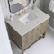 James Martin Vanities Emmeline 36" Single Vanity, Pebble Oak, w/ 3 CM Siberian Silestone Top D100-V36-PBO-3SFR - alternate 3