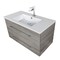 Cutler 36 in KatoWall Hung Vanity DORATO w/top FV-DORATO36 - alternate 3