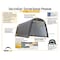 Shelterlogic ShelterCoat 13 x 28 x 1 ft Green Wind And Snow Rated Garage Round 90234 - alternate 5