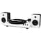 Gemini Belt Drive Turntable Set, 3 Speed Record Player W 2 Speakers BlackWhite TT-900BW - alternate 1