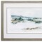 Homeroots 31" X 25" Woodtoned Frame Overcast Lake Study, Set Of 2, 2PK 365620 - alternate 2