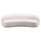 Homeroots 93" Cream Fabric Sofa 574004 - alternate 1