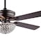 Jonathan Y Cammy 52" 3-Light Traditional Transitional Iron LED CEILING FAN, Oil Rubbed Bronze JYL9711A - alternate 5