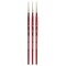 Princeton Velvetouch Spotter Brush, Synthetic Bristles, Short Handle Mixed Media Paintbrush, Size 5/0, 3PK P3950SP50 - alternate 1