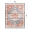 World Rug Gallery Traditional Distressed Washable Non Slip Area Rug 8 ft x 10 ft Multi WR65MULTI8X10 - alternate 3