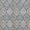Homeroots 10' X 14' Gray Ivory And Navy Blue Floral Medallion Washable Indoor Outdoor Area Rug 614592 - alternate 2