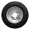 Antego Single Trailer Tire on Rim 480-8 4.80-8, Load C, 6 Ply, 4 Lug Galvanized Wheel A83750205757064808 - alternate 1