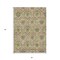 Homeroots 3' X 5' Olive Green And Fern Green Medallion Washable Indoor Outdoor Area Rug 587794 - alternate 5