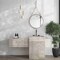 Apollo Tile Splendor 24x48 in. Ivory Pearl White Honed Porcelain Crosscut Large Tile (15.5 sq ft/case) 2PK IMP88VECRCR2448 - alternate 3