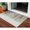Homeroots 3' X 5' Gray Charcoal And Tan Abstract Washable Indoor Outdoor Area Rug 601212 - alternate 1