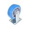 Vestil Polyurethane Rigid Caster 6 In. Diameter x 2 In. Width 903 Lb. Capacity Light Blue/Gray CST-KB-6X2PUP-R - alternate 6