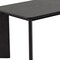 Homeroots 66" Black Solid Wood Dining Table 712222 - alternate 2