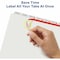 Avery Dividers, Index, Xtra-Wd, 8Tab AVE11441 - alternate 6